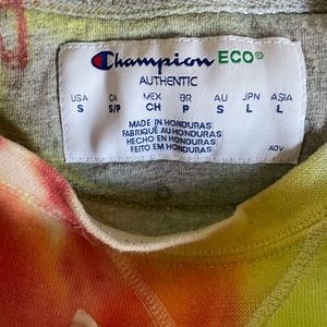 Tie dye champion Eco sweater